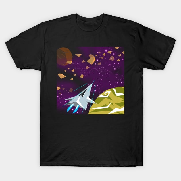 Space Ride T-Shirt by Paquimex